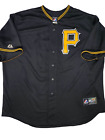 Majestic MLB Pittsburgh Pirates Jersey 52 Hanrahan in Black Size 2XL