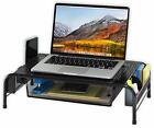 New! SimpleHouseware Metal Desk Monitor Stand Riser with Organizer Drawer