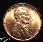 1940 Lincoln Cent UNCRICULATED Red