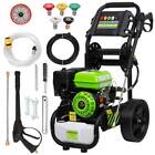 4000PSI Pressure Washer 2.5GPM Gas Power Washer 196CC with 65.6FT Hose / Wheels