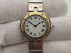 Cartier Santos Vendome Ronde Two Tone Stainless Steel 18K Yellow Gold 27mm Watch