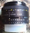 Nikon AF FX NIKKOR 50mm F/1.8D Lens for Nikon DSLR Cameras