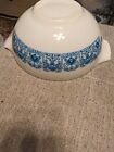 Vintage Pyrex Horizon Blue Cinderella Mixing Nesting Bowl 2 1/2 Qt #443 NICE!