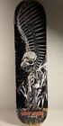 Birdhouse Bird Skull Black Skateboard 31” x 7.5”