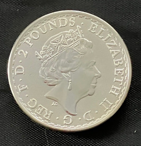 One Ounce .9999 Silver British Britannia Coin 2021