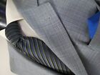 Coppley Exclusive Cloth Ermenegildo Zegna Italy silk blend weave sport coat 44 R