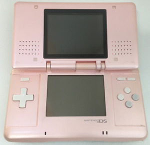 Nintendo DS Original NTR-001 Console with Charger - Pink - Tested Works