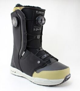 Ride Lasso Pro Double Boa Snowboard Boots Men's Size 9 Black New 2024