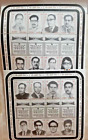 Bangladesh 8 Sheets Martyred Intellectuals stamps MNH 1994 to 1997