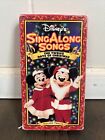 Disney's Sing Along Songs - The Twelve Days of Christmas (VHS, 1997) Rare