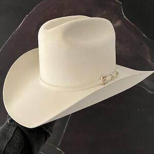 Stetson 30X El Patron Silverbelly Cowboy Hat Size 7 1/8