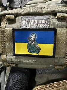 Ukraine St Javelin Morale Patch ARMY MILITARY Tactical Badge Hook