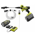 RYOBI EZClean Power Cleaner 40V HP Brushless 600 PSI 0.7 GPM + Battery + Charger