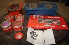 2 Vintage Sterno stoves a 1 burner and a 2 burner W/box and 4 cans of fuel