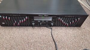 adc sound shaper equalizer Model SS-117EX Stereo Frequency