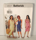 Butterick 3517 Easy Straight Wrap Halter Dress Misses' 18-22 Pattern Uncut