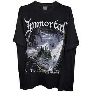 Vintage Immortal T-Shirt Size XL Darkthrone Bathory Marduk Satyricon Mayhem Absu