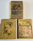 New Listing3 Antique Children's Books - Bible History, Vacation Days, Little Folks Wonders