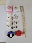 Origami Owl Lot  25- 12 Floating Charms 10 Dangles 2 Lockets 20 Inch Rolo Chain