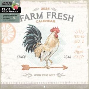 Lang Companies,  Farm Fresh 2024 Wall Calendar