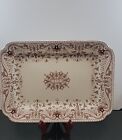 T & R Boote Ironstone Brown Platter England Tournal No.33645 Antique