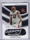 ANTHONY MUNOZ 2023 IMMACULATE COLLECTION EYE BLACK AUTO 16/49
