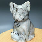 New Listing119g Natural Crystal.Picasso stone.Hand-carved.Exquisite dog.statues.gift 50