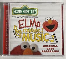 Sesame Street Live CD ELMO MAKES MUSIC Original Cast Recording Show • 2006 CD