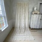 Vintage lace French curtain curtains drape drapes long beautiful textiles