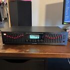 VTG BSR Model EQ-3000 Stereo Frequency Graphic Equalizer Spectrum Analyzer WORKS