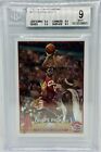 2003 Topps Chrome LEBRON JAMES Rookie Lakers BGS 9 Mint Crossover RC #111