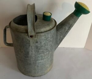 Vintage Galvanized 10 Quart Watering Can