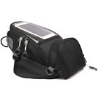 Waterproof Motorcycle Fuel Tank Bag Backpack Travel Riding Storage Bag Black (For: KTM)