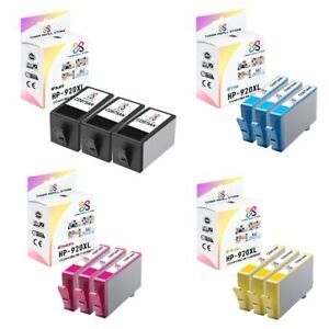 12PK TRS 920XL BCMY HY Compatible for HP OfficeJet 6000 6500 6500a Ink Cartridge