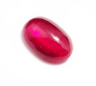 Blood Red Natural Ruby Spinal Eye Clean 10 Carat Oval Shape loose Gemstone