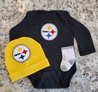 Steelers baby/newborn clothes Pittsburgh football baby gift Steelers baby gift