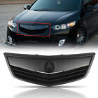 For 2011 2012 2013 2014 Acura TSX 4DR Front Upper Mesh Grille Assembly Black (For: 2011 Acura TSX Base 2.4L)