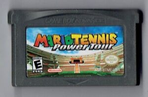 Nintendo Gameboy Advance Mario Tennis Power Tour Video Game Cart Only