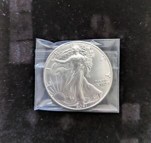 2021 1 oz American Silver Eagle Coin (BU, Type 2)