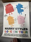 Harry Styles Love On Tour Screen Printed Poster
