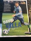 2018 Sports Illustrated Si Kids soccer poster DAVID VILLA New York City FC