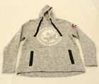 Canada Weather Gear Women's Center Logo Pullover Hoodie JL3 Gray Size XL NWT