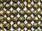 100 Hammered Head Antique Brass Finish Decorative Upholstery Tacks / Nails