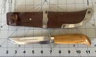 Vintage K.J. Eriksson Mora Sweden 5” Fixed Blade Knife With Org Sheath - C881