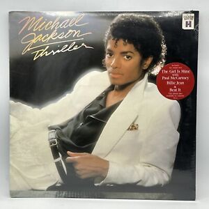 Michael Jackson - Thriller - Factory SEALED 1982 US Album with HYPE Sticker
