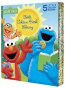 Sesame Street Little Golden Book Library 5-Book Boxed Set: My Name Is Elmo; Elmo