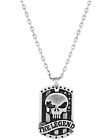 Montana Silversmiths Men's The Mighty Chris Kyle Necklace Silver
