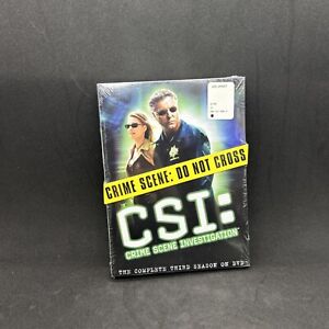 CSI: Crime Scene Investigation - The Complete Third Season (DVD, 2004, 6-Disc...