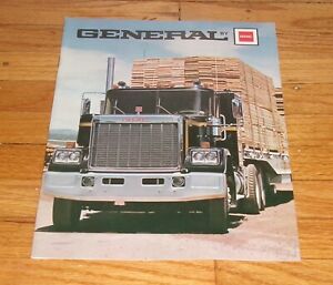 New ListingOriginal 1978 GMC General Semi Truck Sales Brochure Catalog