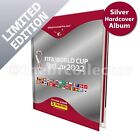 🔥World Cup Qatar 2022 Panini SILVER Hardcover limited edition album Made Brazil